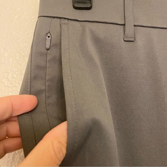 01.Algo Performance dress Athleisure Golf stretch Pants slacks Straight 29x32 - Picture 5 of 13